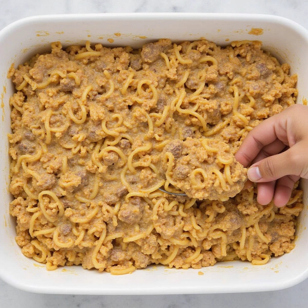 Beef and Noodle Casserole Recipes Comfort Classic 6 Beef and Noodle Casserole Recipes Comfort Classic Step 6 Transfer to Baking Dish