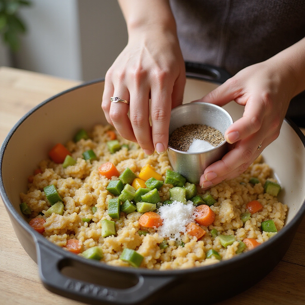 Campbell’s Chicken and Rice Casserole Recipes Easy Weeknight Meal 4 Campbells Chicken and Rice Casserole Recipes Easy Weeknight Meal Step 4 Add Vegetables and Seasonings