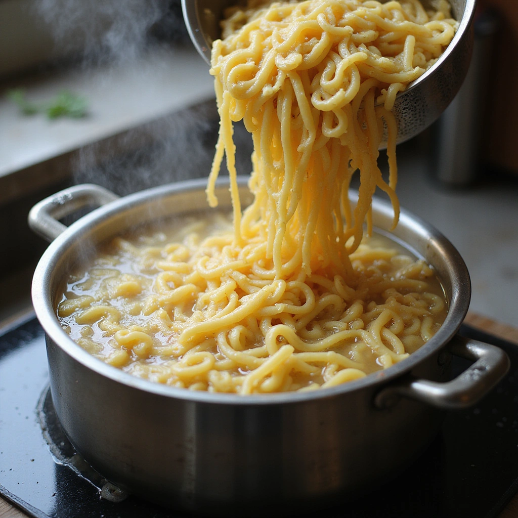 Campbells Cream of Mushroom Soup Recipes Chicken Noodle Casserole Easy Step 2 Cook Noodles