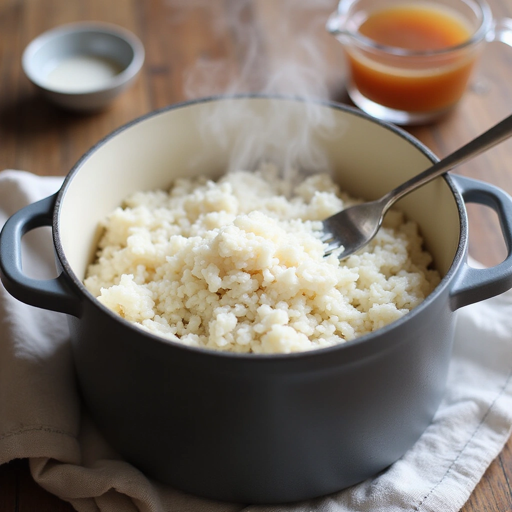 Chicken Broccoli Rice Casserole Crockpot Easy Recipes Step 2 Cook the Rice