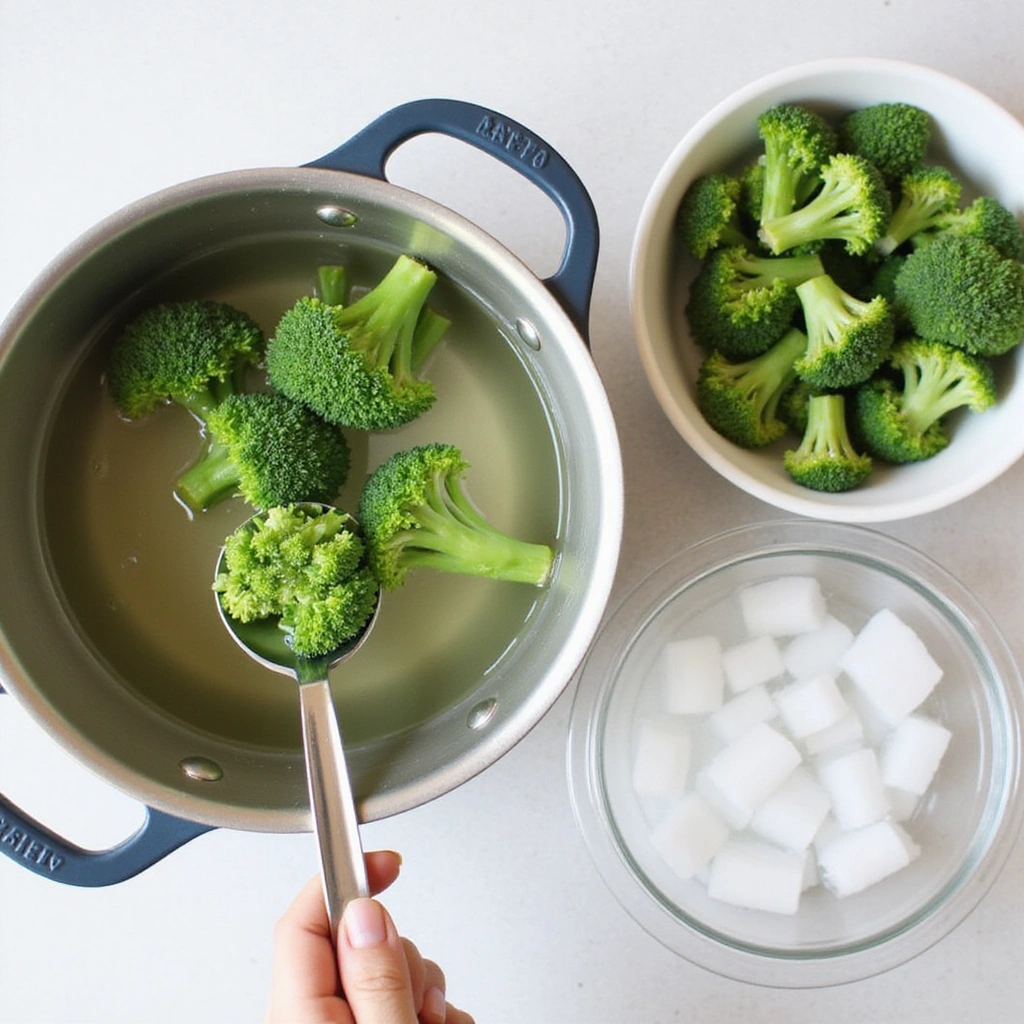 Chicken Broccoli Rice Casserole Recipes Cheesy and Easy Step 3 Blanch the Broccoli