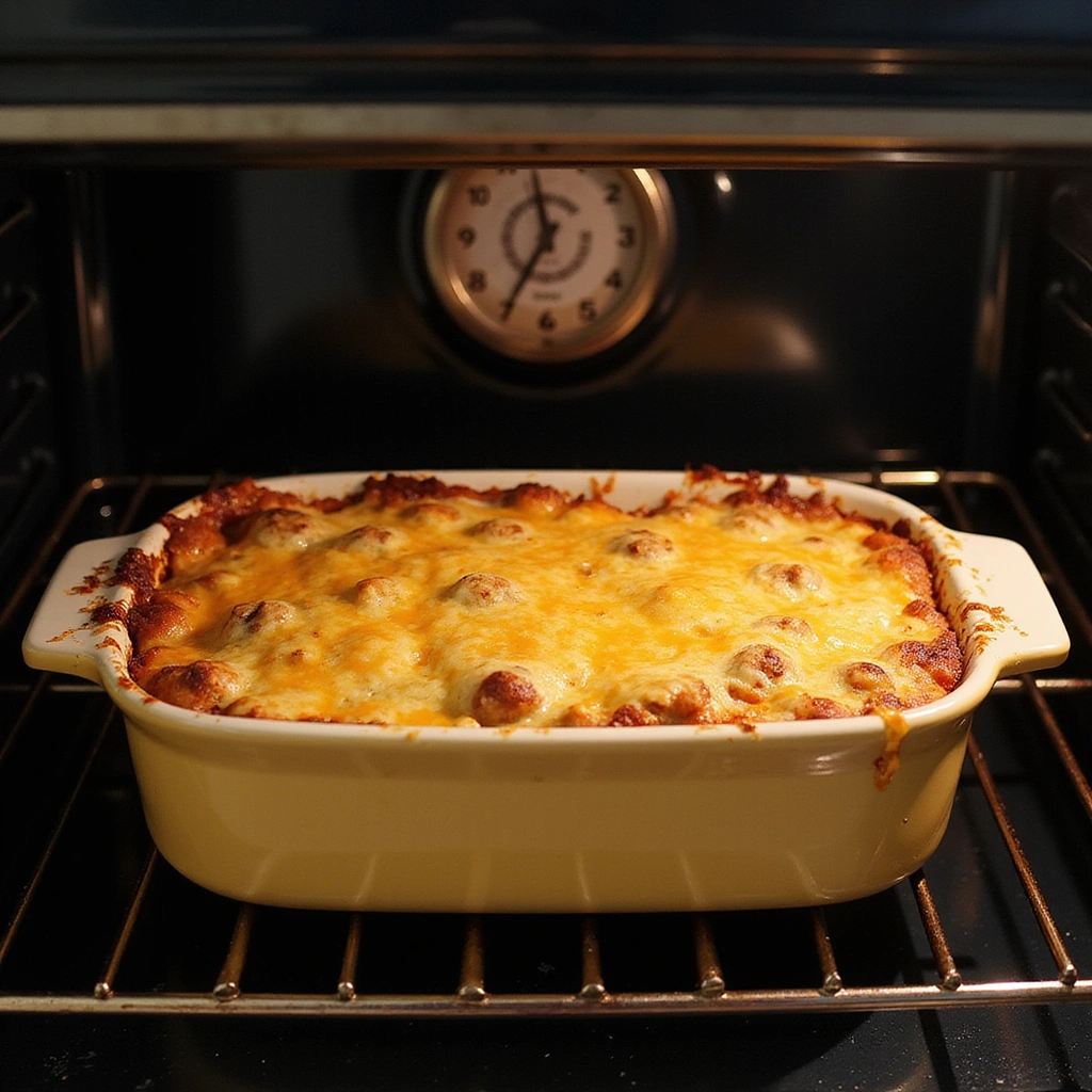 Chicken Broccoli Rice Casserole Recipes Cheesy and Easy Step 8 Bake the Casserole