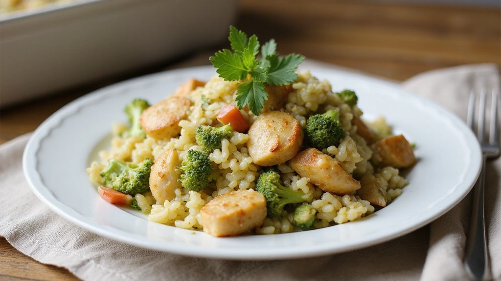 Chicken Broccoli Rice Casserole Recipes Cheesy and Easy