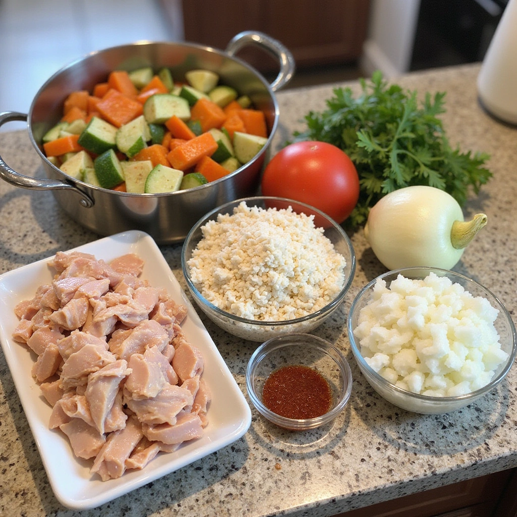 Chicken Casserole Recipes for Dinner Healthy Choices Step 1 Prepare Ingredients