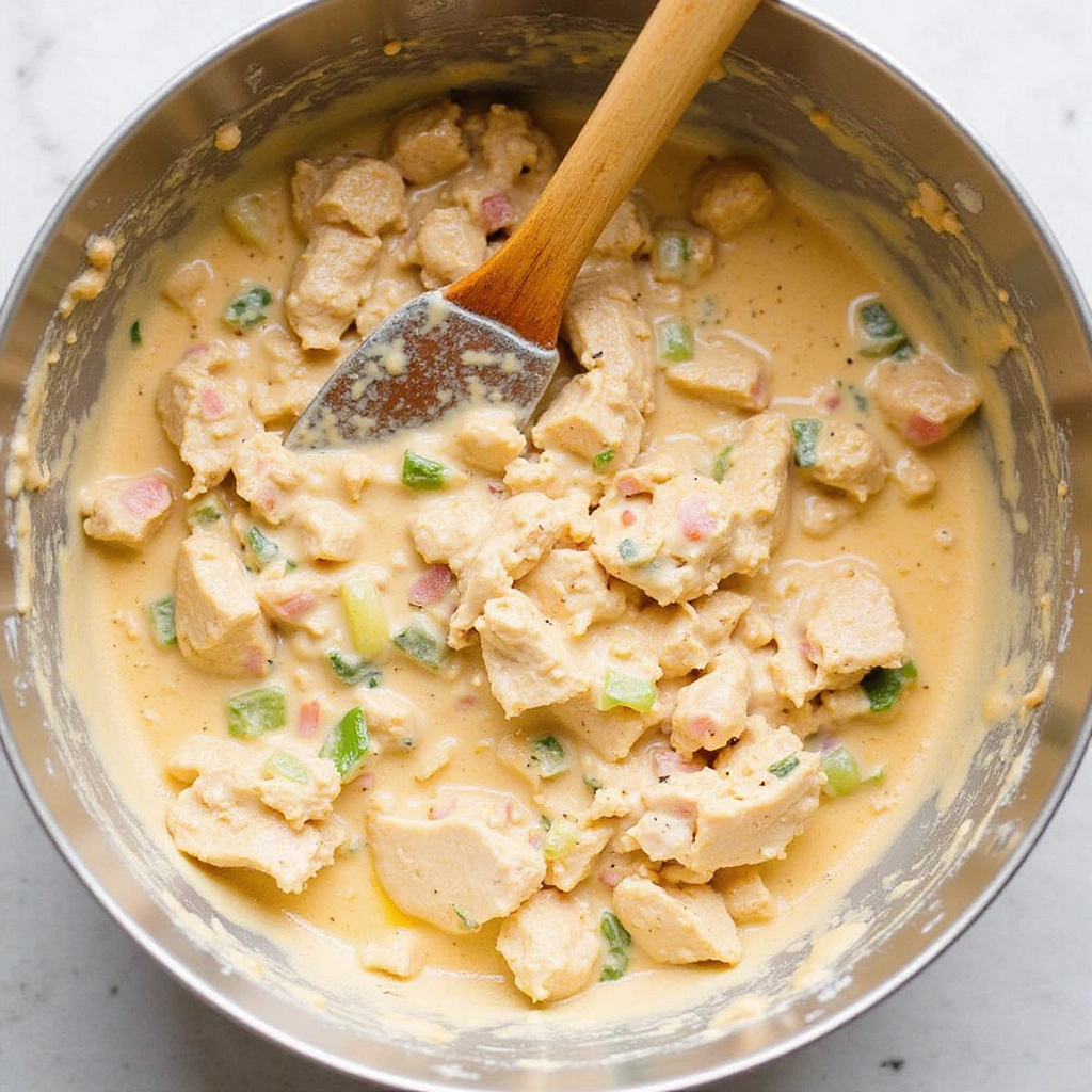 Chicken Casserole Recipes with Stuffing Holiday Inspired Step 3 Combine Chicken Mixture