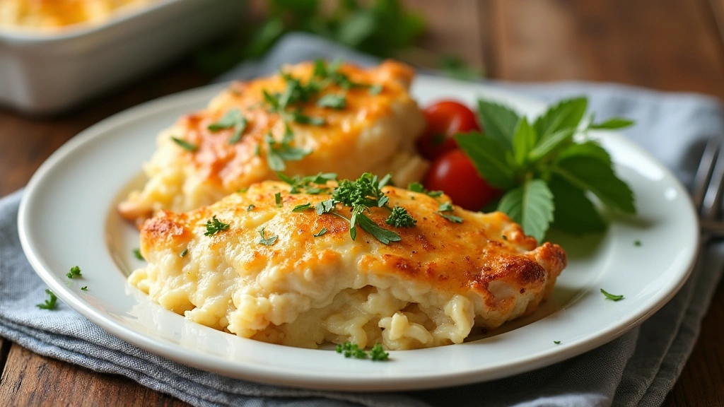 Chicken Cordon Bleu Easy Casserole Recipes Creamy & Cheesy