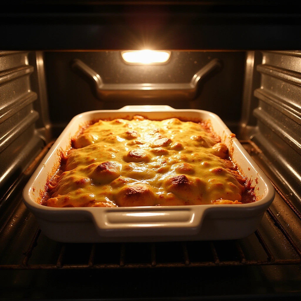 Chicken and Broccoli Casserole Recipes Creamy and Cheesy Step 7 Bake the Casserole