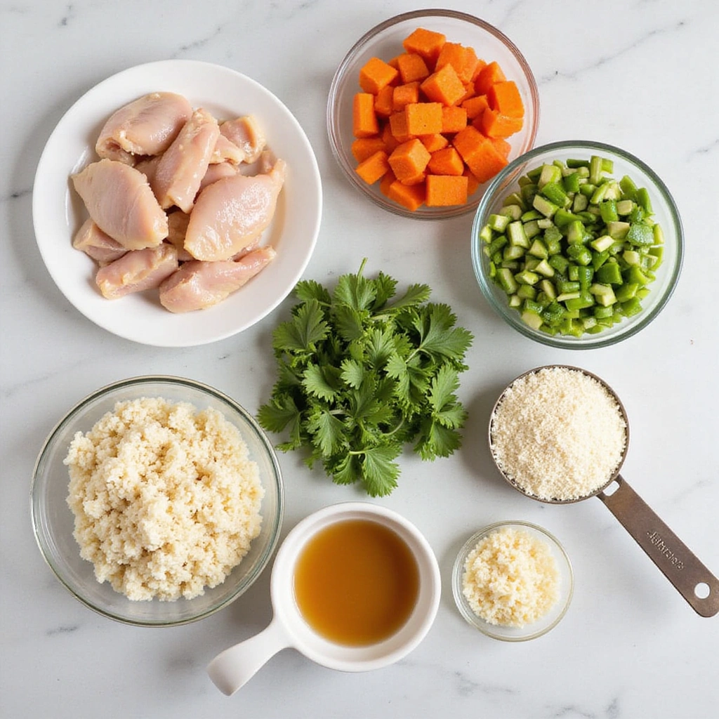 Chicken and Brown Rice Casserole Recipes Nutritious Easy Step 1 Prepare Ingredients