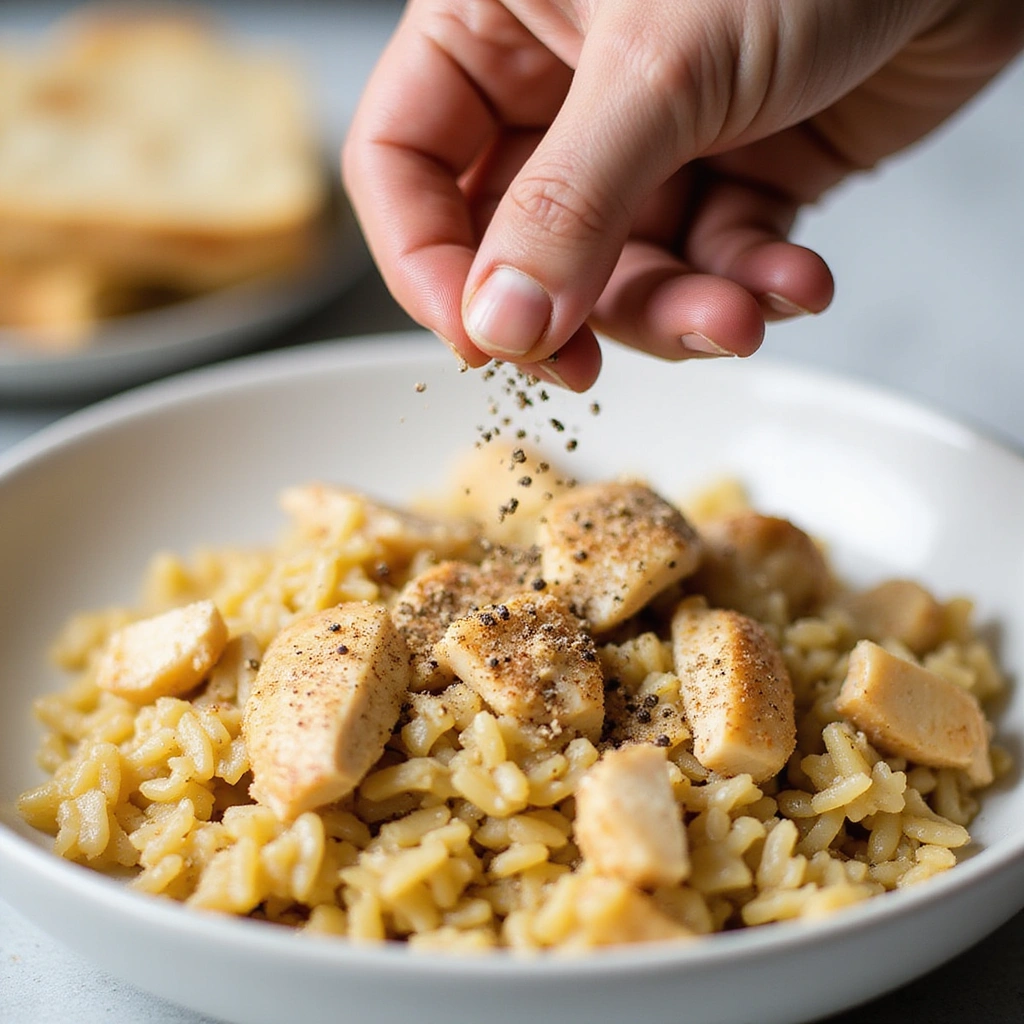 Chicken and Knorr Rice Casserole Recipes Family Favorite 5 Chicken and Knorr Rice Casserole Recipes Family Favorite Step 5 Season the Mixture