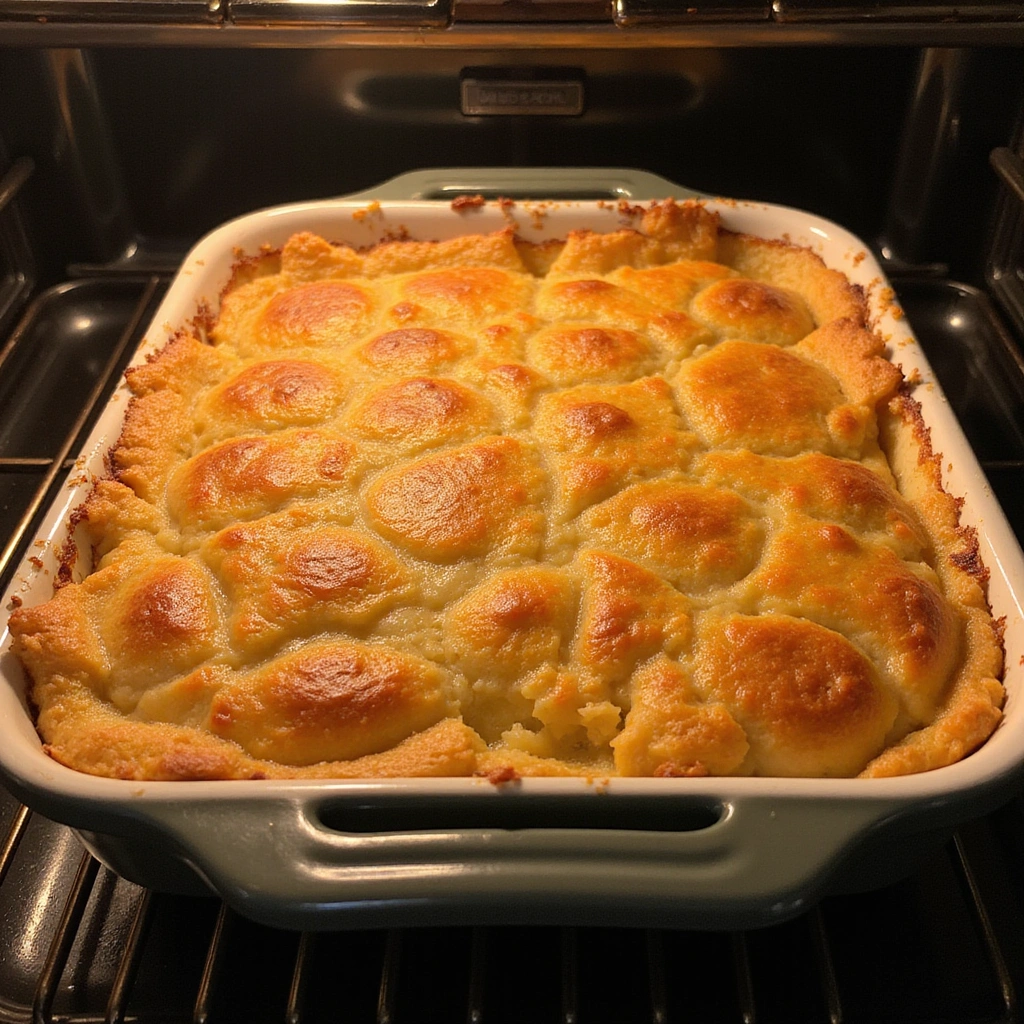 Chicken and Rice Casserole Recipes Ritz Cracker Topping Step 6 Bake the Casserole