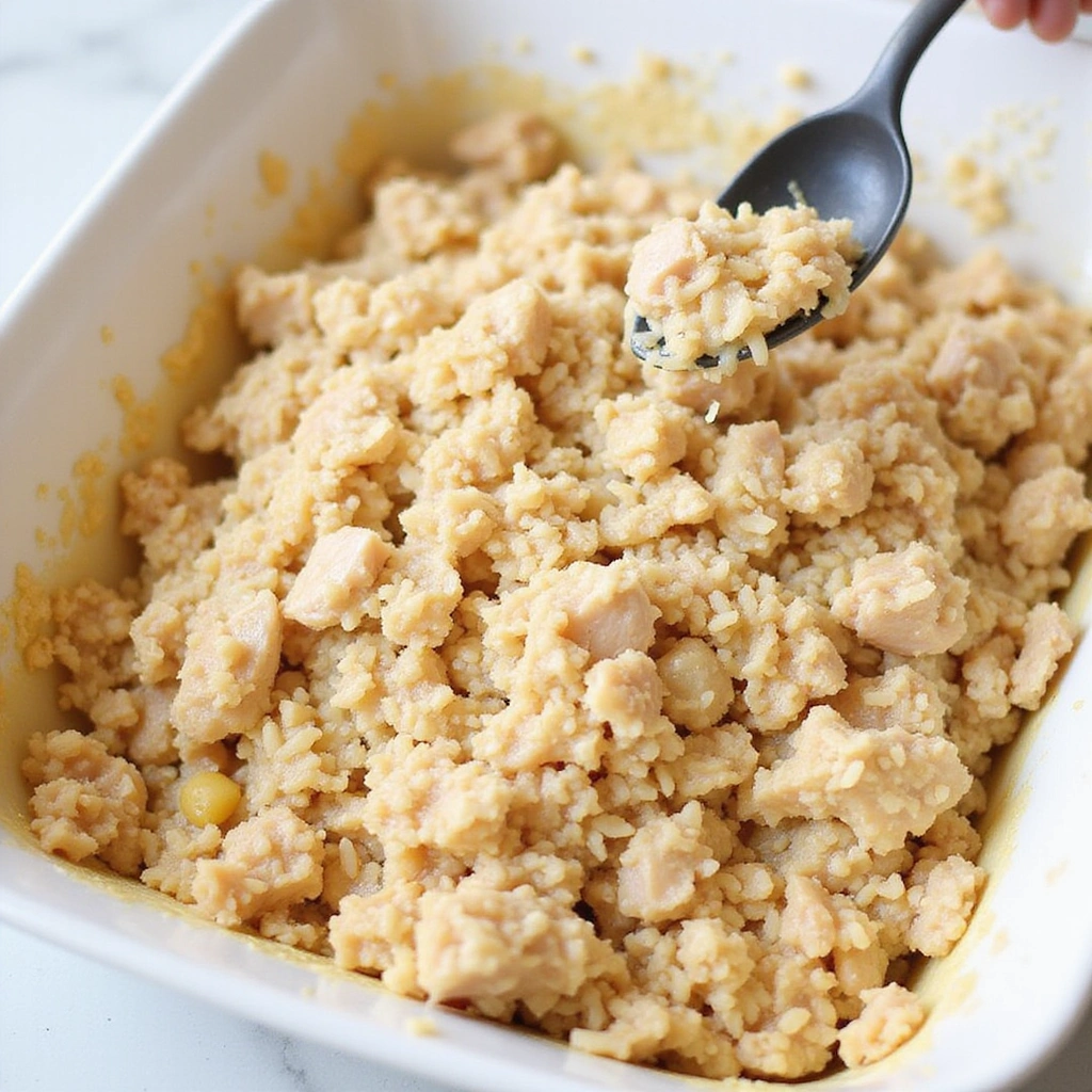 Chicken and Rice Recipes Casserole Easy and Delicious Step 5 Transfer to Casserole Dish