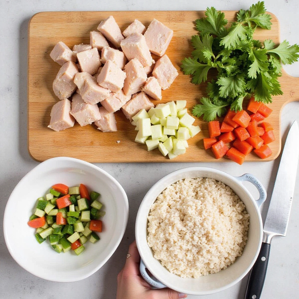 Chicken and Wild Rice Casserole Recipes Creamy Hearty Step 1 Prepare the Ingredients