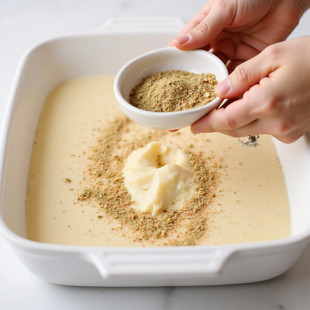 Chicken and Wild Rice Casserole Recipes Creamy Hearty Step 6 Season the Mixture