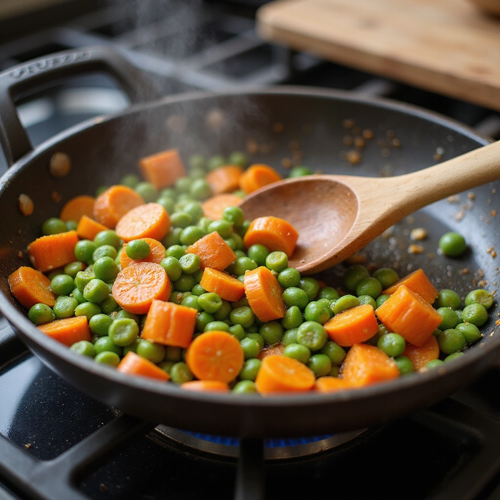 Creamy Chicken and Rice Casserole Recipes Classic Comfort Food Step 2 Saut Vegetables