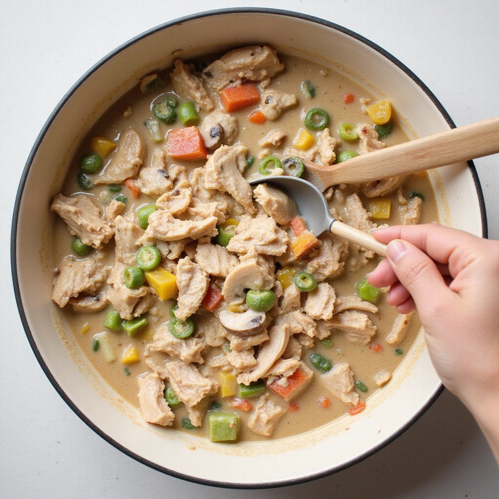 Easy Chicken Casserole Recipes 4 Ingredients Simple & Quick 3 Easy Chicken Casserole Recipes 4 Ingredients Simple Quick Step 3 Mix Ingredients