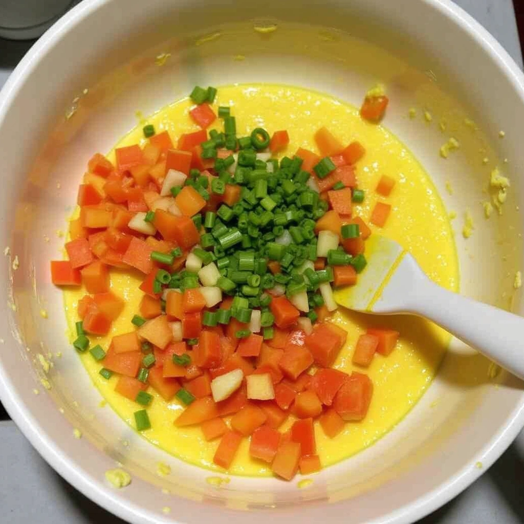 Egg and Hashbrown Casserole Recipes Perfect for Breakfast 4 Egg and Hashbrown Casserole Recipes Perfect for Breakfast Step 4 Add Vegetables and Seasonings