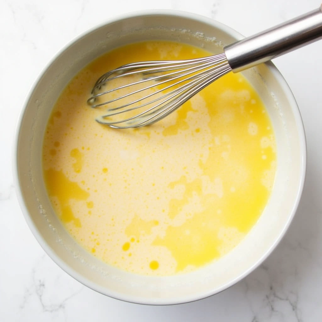 Egg and Sausage Casserole Recipes High Protein Breakfast Step 3 Beat the Eggs