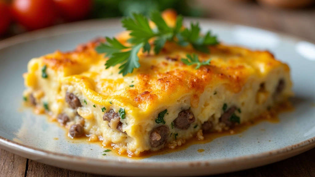 Egg and Sausage Casserole Recipes High Protein Breakfast