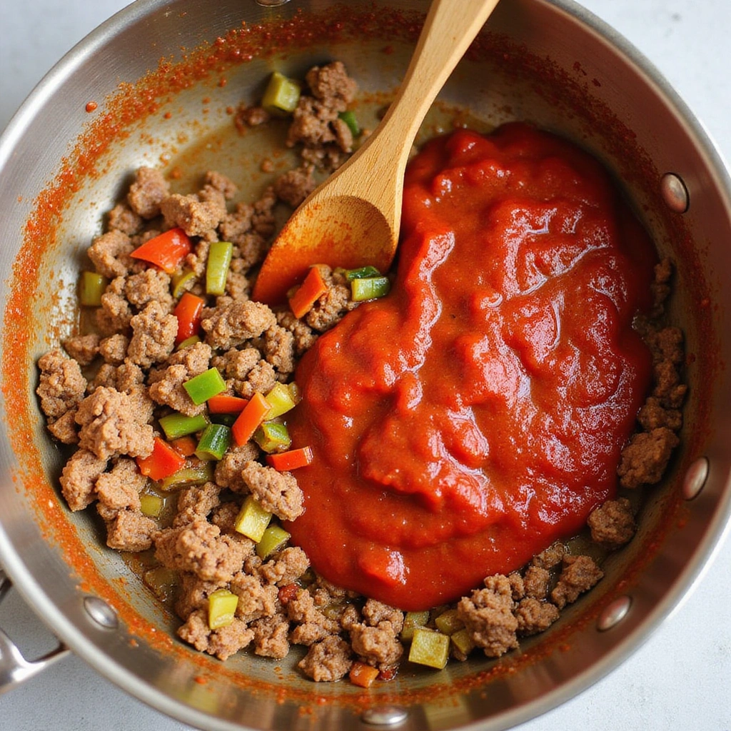 Healthy Hamburger Casserole Recipes Low Carb Ground Beef 4 Healthy Hamburger Casserole Recipes Low Carb Ground Beef Step 4 Combine Ingredients