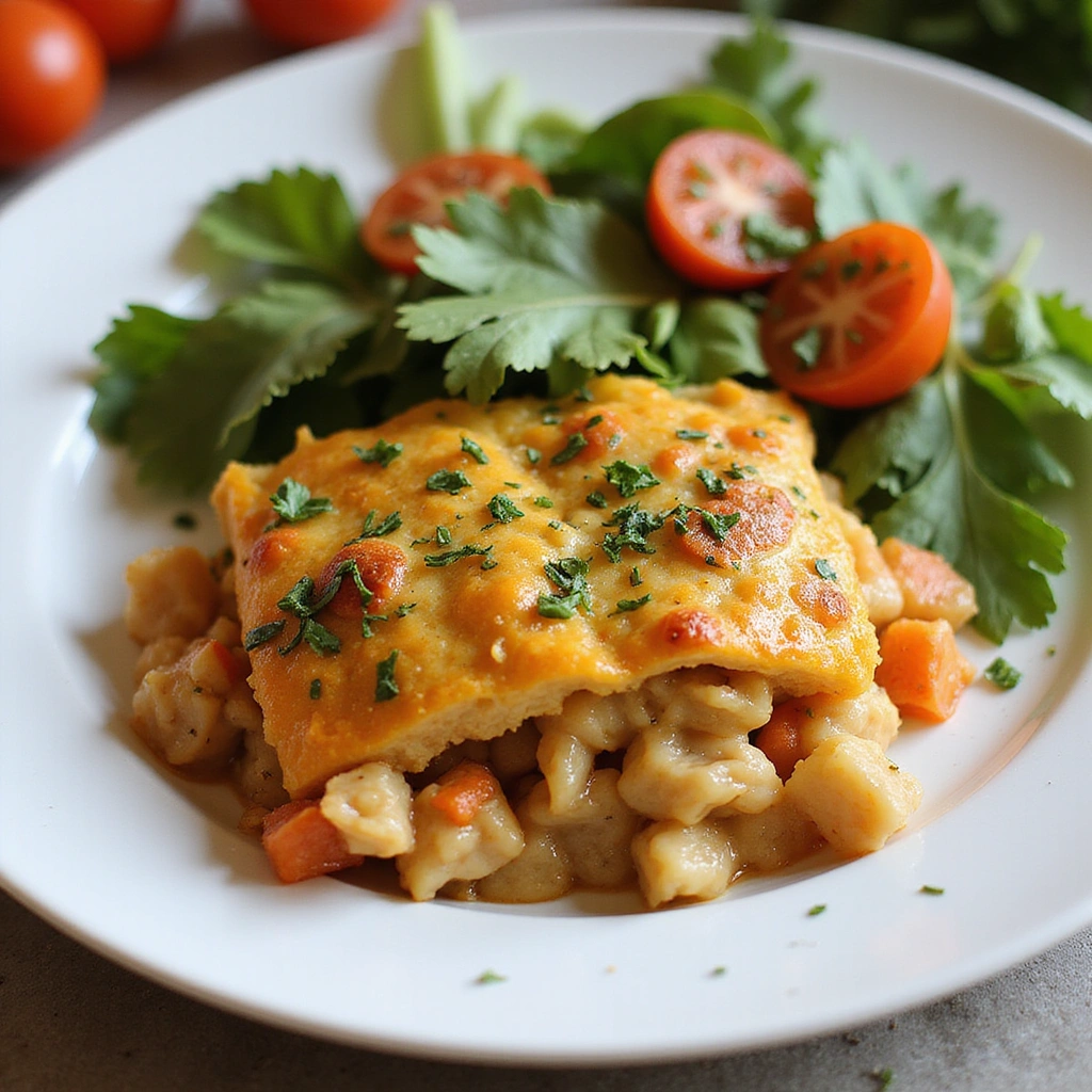 Low Carb Ground Beef Casserole Recipes Family Friendly Step 9 Serve and Enjoy