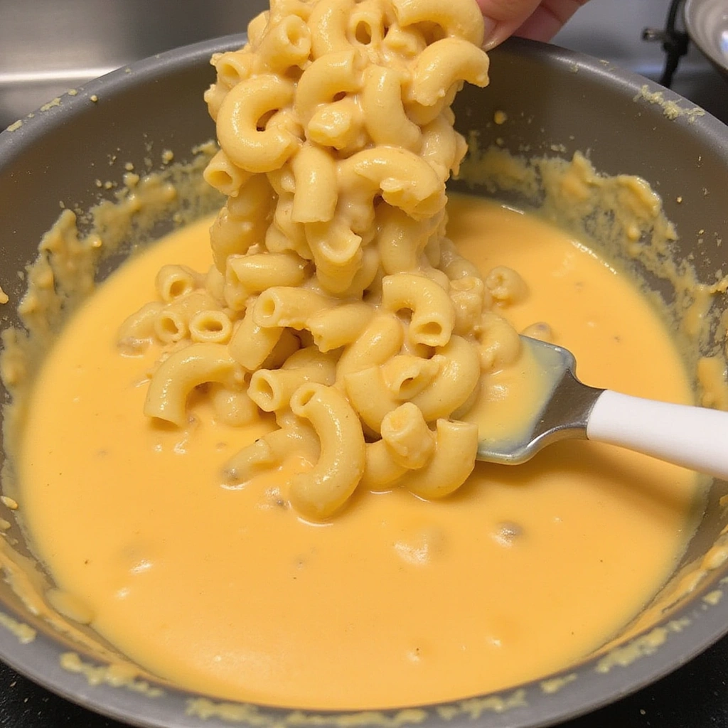 Mac and Cheese Casserole Recipes Classic Comfort Food Step 5 Combine Pasta and Sauce