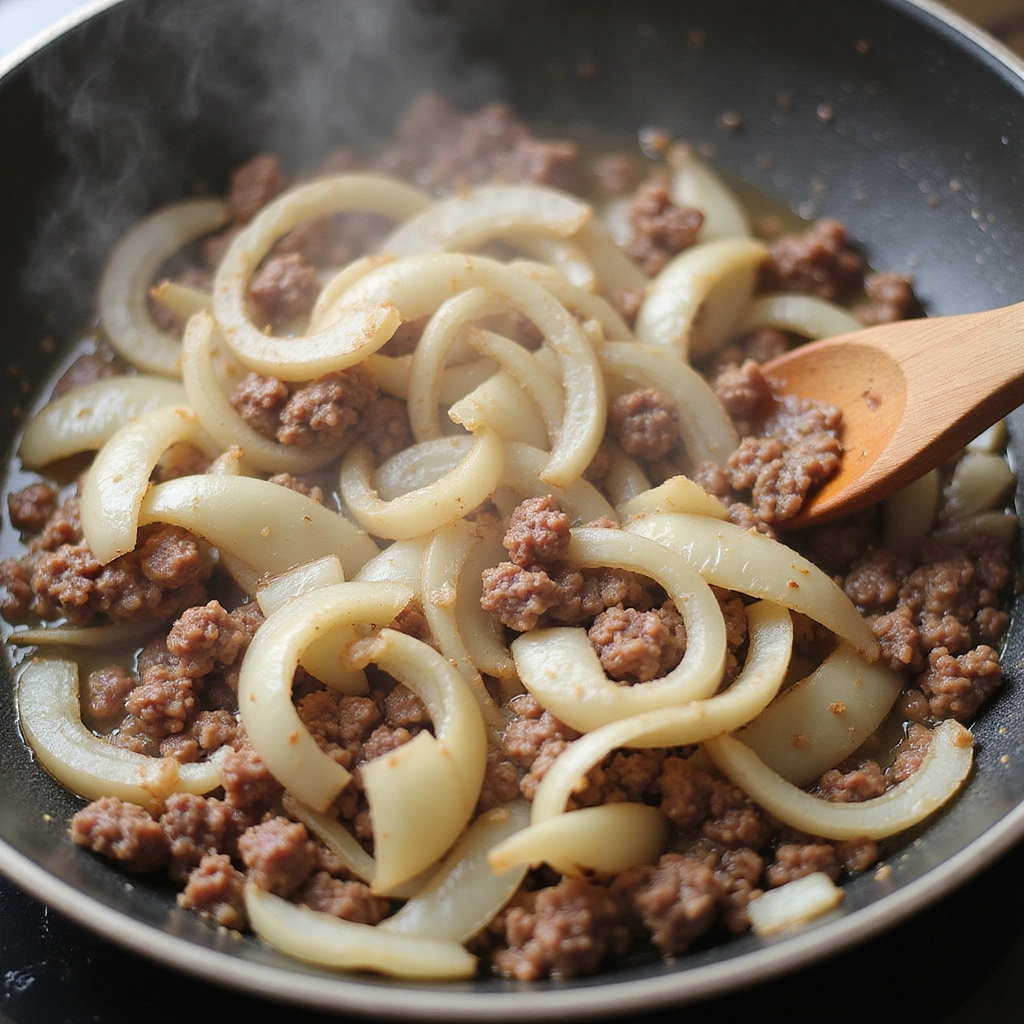 Quick Meals for Dinner Easy Ground Beef Casserole Recipes 4 Quick Meals for Dinner Easy Ground Beef Casserole Recipes Step 4 Saut the Onions