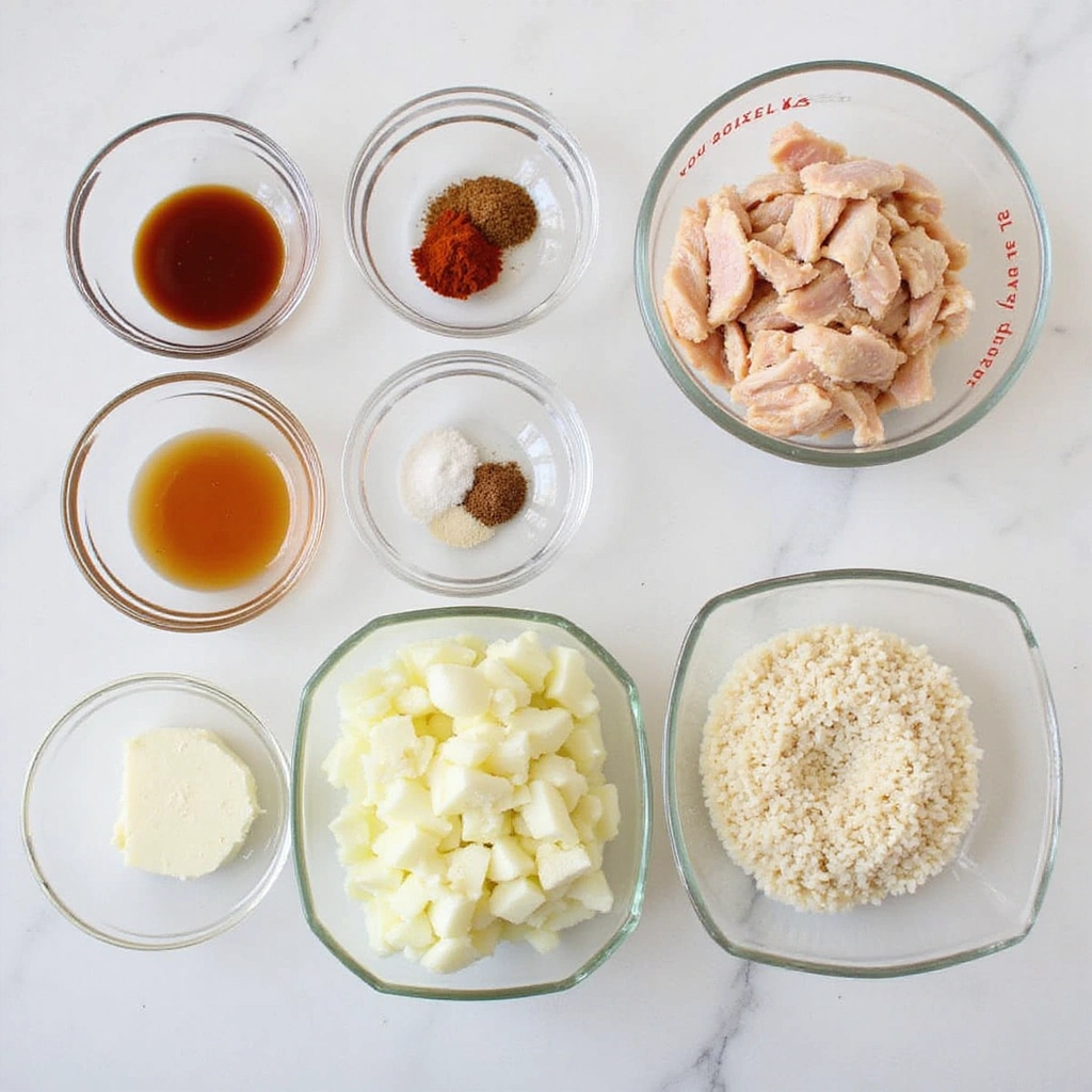 Rotisserie Chicken and Rice Casserole Recipes Quick Dinner Step 1 Prepare Ingredients