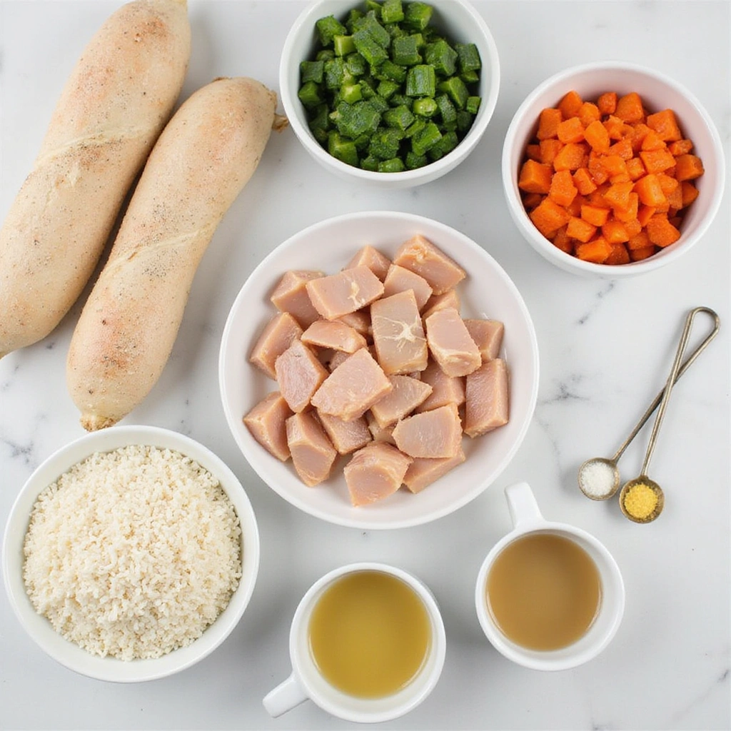 Slow Cooker Chicken Casserole Recipes Weeknight Favorite Step 1 Prepare Ingredients