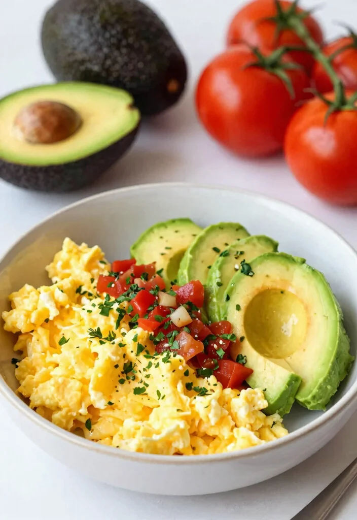 10 Easy Keto Breakfast Recipes for Busy Mornings 45 10 Easy Keto Breakfast Recipes for Busy Mornings 5. Egg and Avocado Breakfast Bowl 0