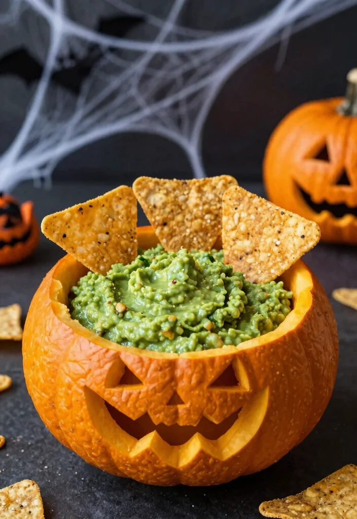10 Halloween Dinner Recipes for Fun Family Nights 89 10 Halloween Dinner Recipes for Fun Family Nights 9. Goblin Guacamole 0