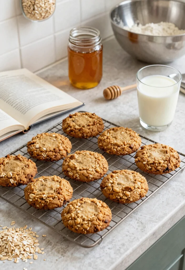 10 Honey Dessert Recipes for Naturally Sweet Treats 1. Honey and Oatmeal Cookies 0