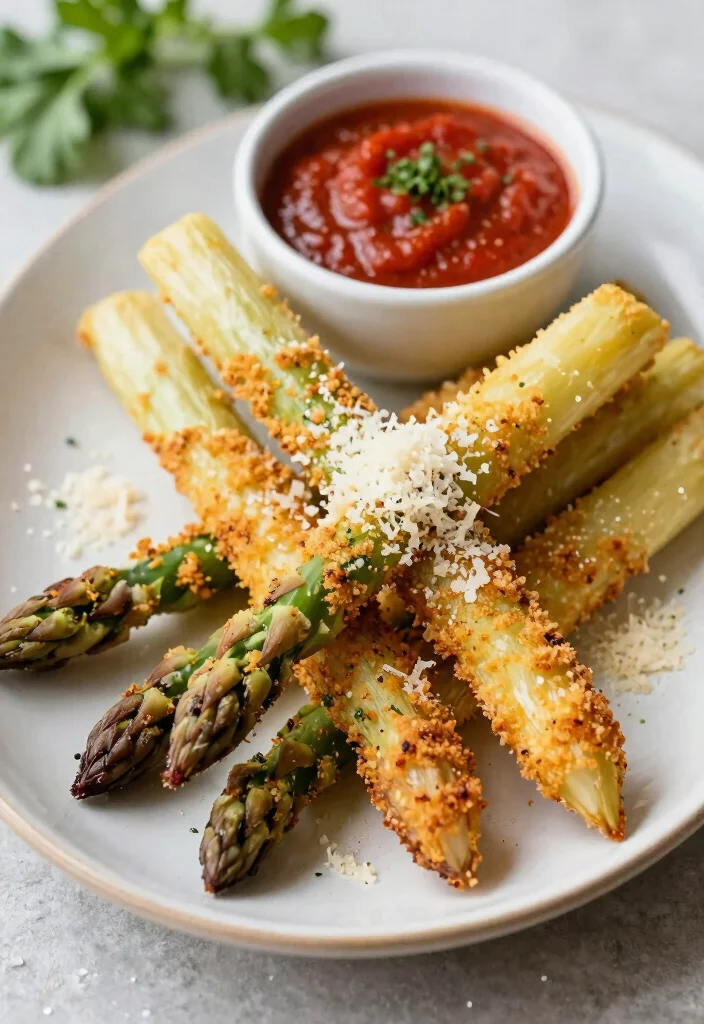 10 Keto Asparagus Recipes for Simple Fresh Sides 6. Parmesan Crusted Asparagus 0