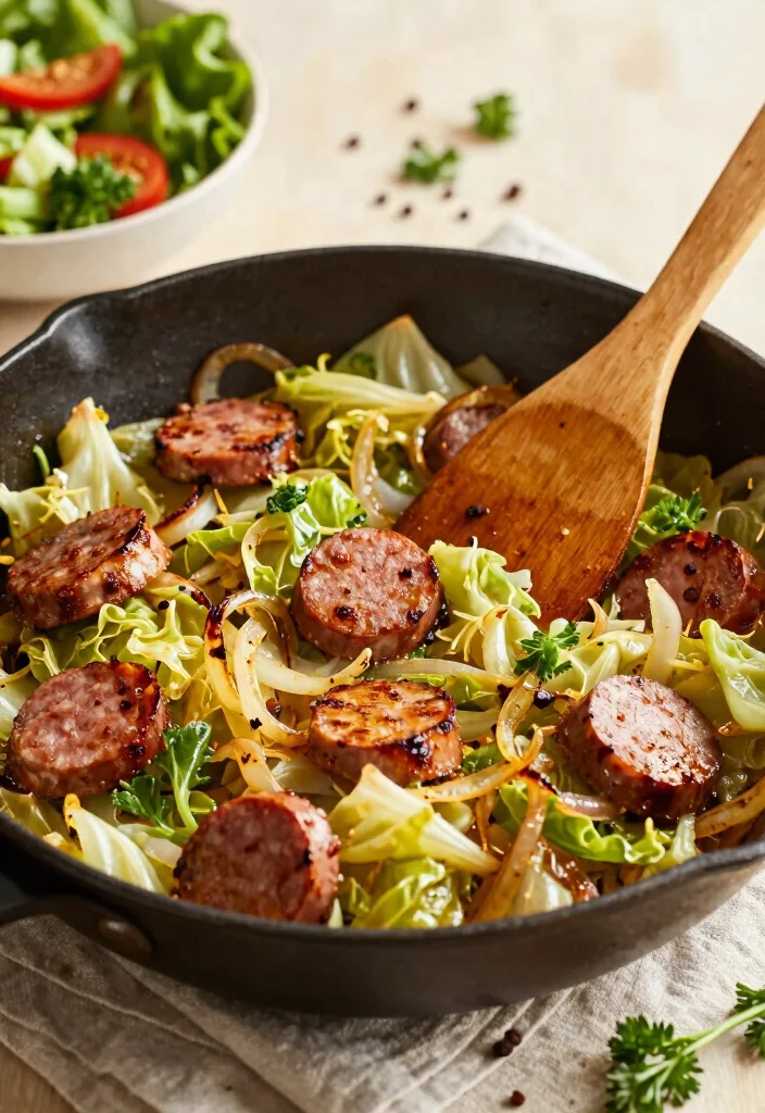 10 Keto Cabbage Recipes for Budget Friendly Low Carb Meals 3. Cabbage and Sausage Skillet 0