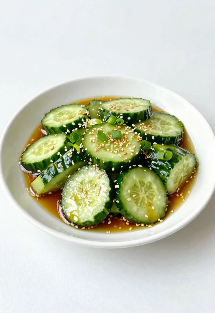 10 Keto Cucumber Recipes for Light Refreshing Sides 67 10 Keto Cucumber Recipes for Light Refreshing Sides 7. Asian Cucumber Salad with Sesame Dressing 0