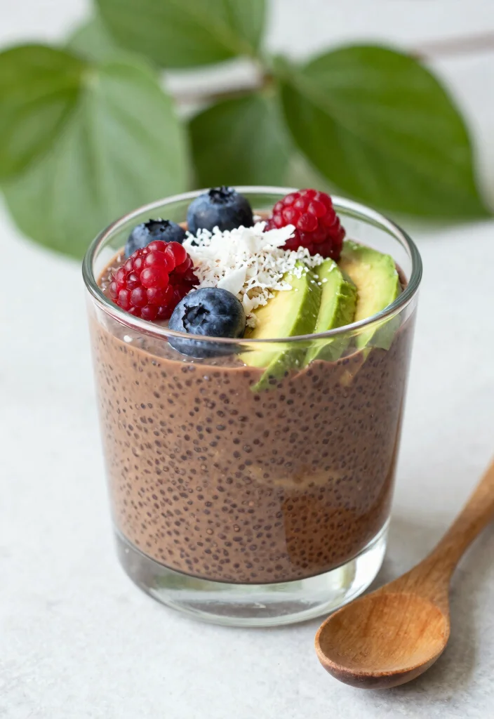 10 Keto Pudding Recipes for Creamy Low Carb Desserts 4. Chocolate Avocado Chia Seed Pudding 0