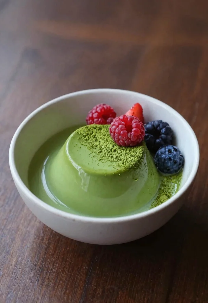 10 Keto Pudding Recipes for Creamy Low Carb Desserts 7. Matcha Green Tea Pudding 0