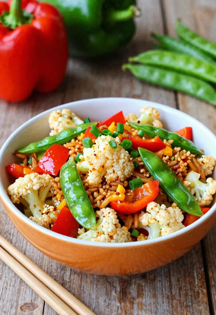 10 Keto Riced Cauliflower Recipes for Simple Swaps 23 10 Keto Riced Cauliflower Recipes for Simple Swaps 3. Spicy Cauliflower Rice Stir Fry 0