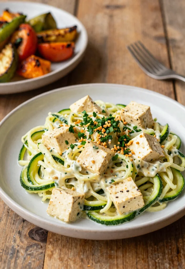 10 Keto Tofu Recipes for Plant Based Low Carb Cooking 1. Creamy Keto Tofu Alfredo 0