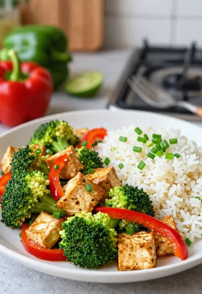 10 Keto Tofu Recipes for Plant Based Low Carb Cooking 3. Tofu Stir Fry with Broccoli and Peppers 0