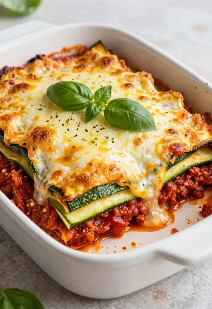 10 Keto Zucchini Recipes for Easy Savory Dishes 3. Zucchini Lasagna 0