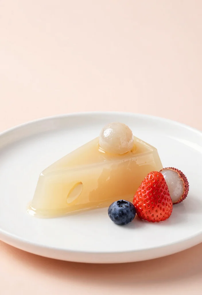 12 Asian Dessert Recipes with Light Delicate Sweet Flavors 11. Almond Jelly Almond Tofu 0