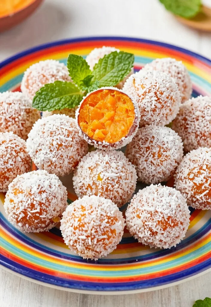 12 Asian Dessert Recipes with Light Delicate Sweet Flavors 6. Sweet Potato Balls 0