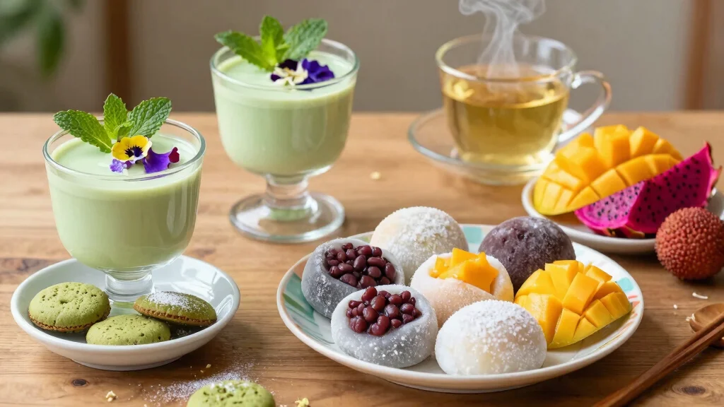 12 Asian Dessert Recipes with Light Delicate Sweet Flavors