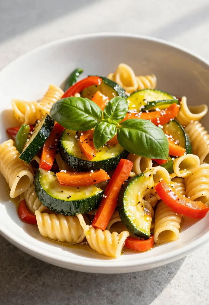 12 Beginner Vegan Recipes Anyone Can Make at Home 8. Vegan Pasta Primavera 0