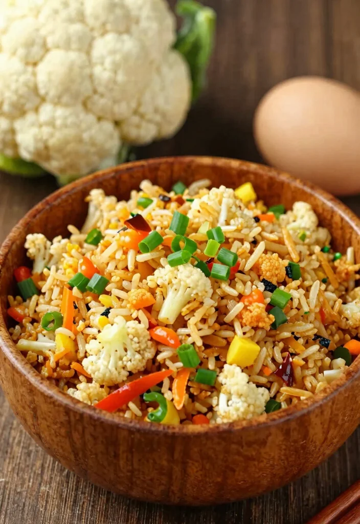 12 Easy Healthy Food Recipes for Simple Home Cooking 11. Cauliflower Fried Rice 0