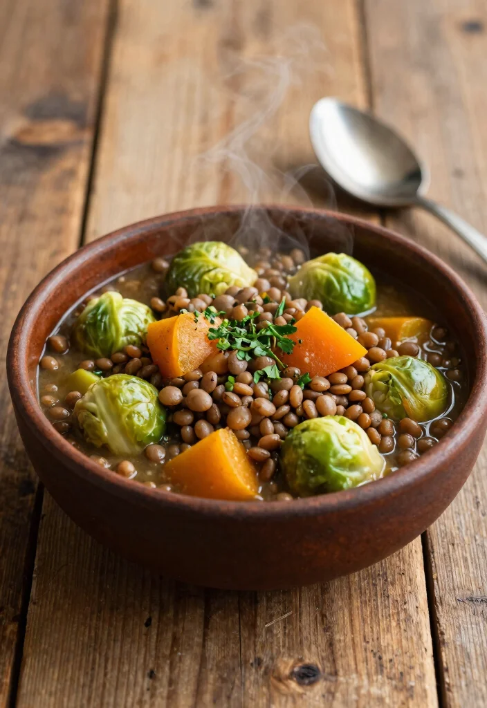 12 Healthy Brussels Sprout Recipes for Crispy Savory Meals 100 12 Healthy Brussels Sprout Recipes for Crispy Savory Meals 10. Brussels Sprouts and Lentils Stew 0