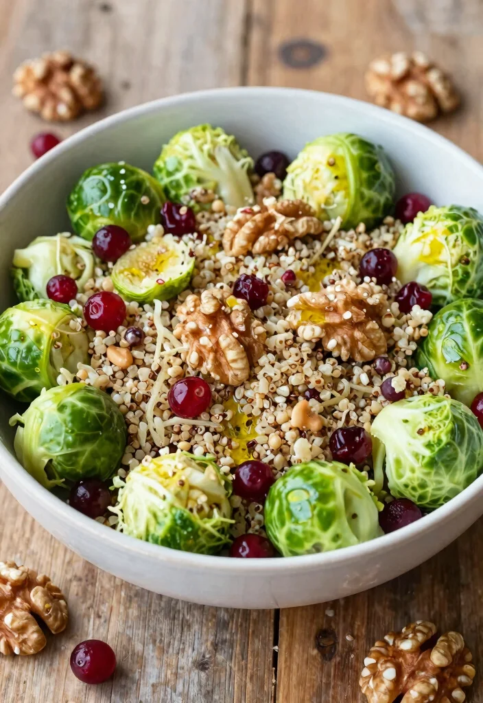 12 Healthy Brussels Sprout Recipes for Crispy Savory Meals 12 12 Healthy Brussels Sprout Recipes for Crispy Savory Meals 2. Brussels Sprout and Quinoa Salad 0