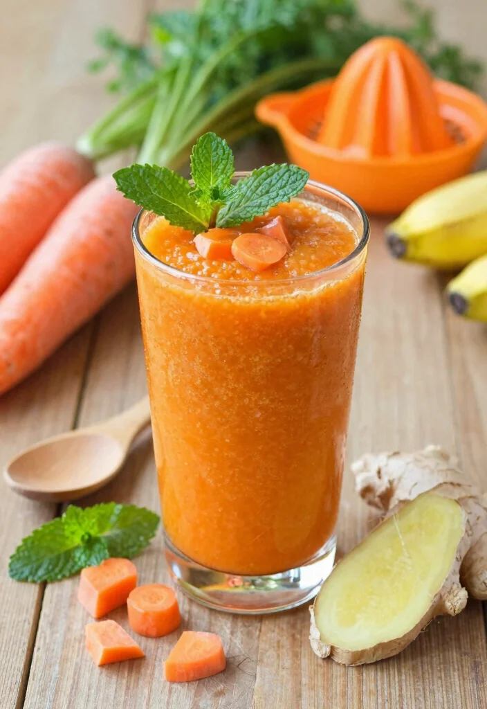 12 Healthy Carrot Recipes for Fresh Everyday Eating 1. Carrot Ginger Smoothie 0