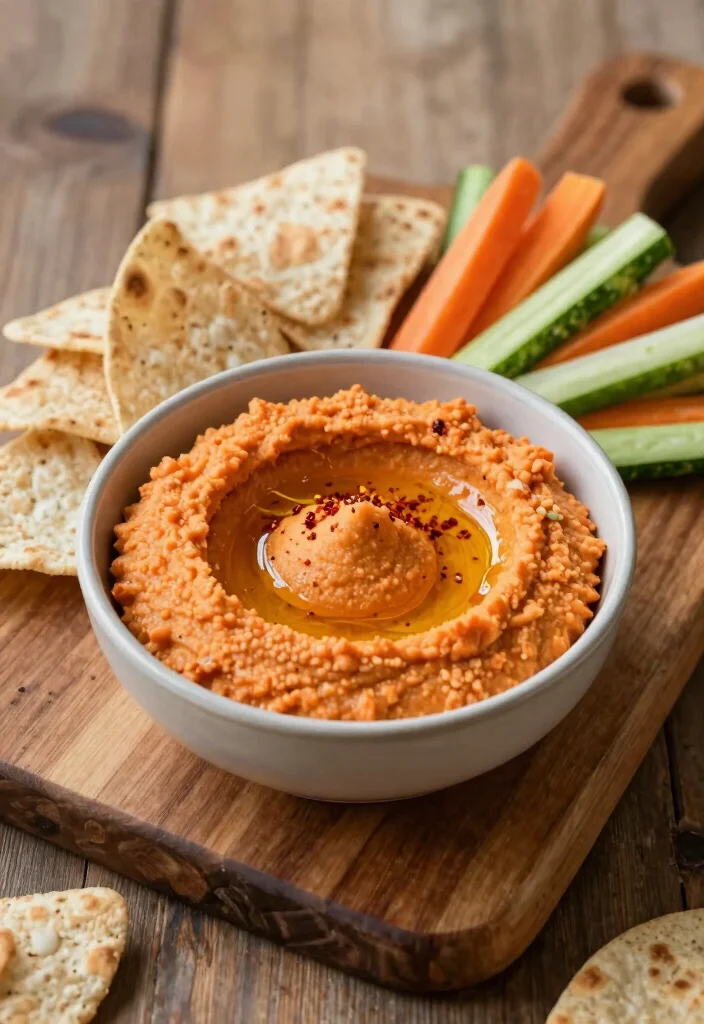 12 Healthy Carrot Recipes for Fresh Everyday Eating 6. Spicy Carrot Hummus 0