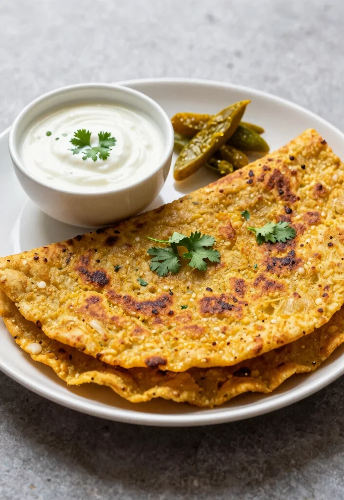 12 Healthy Indian Recipes with Lighter Spiced Flavors 8. Methi Thepla 0
